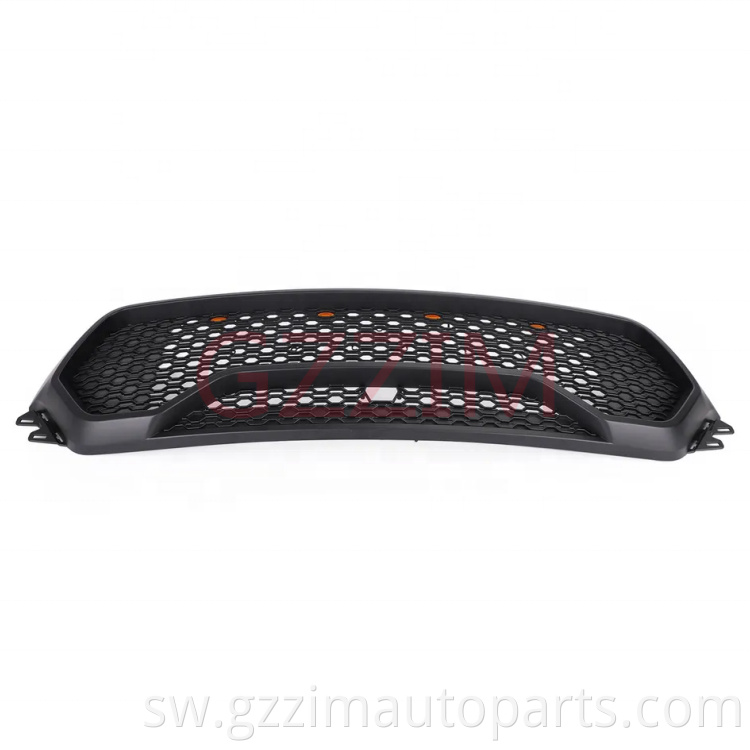 Modified Black Front  Middle Grille Used For RAM 1500 2019-2022
